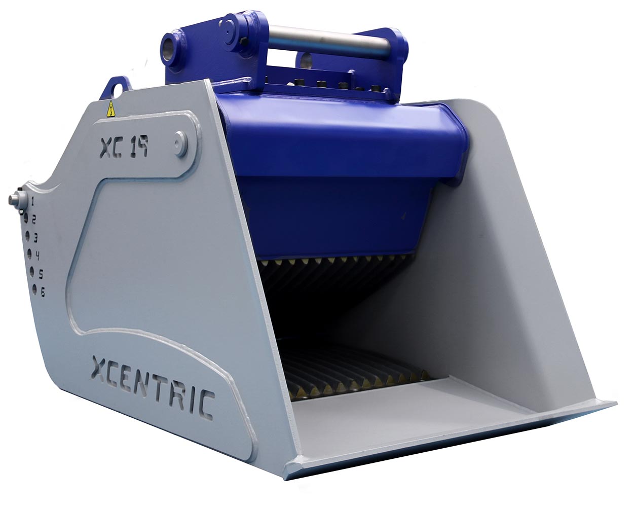 balde britador xcentric xc19 para escavadoras de 16 a 21 toneladas