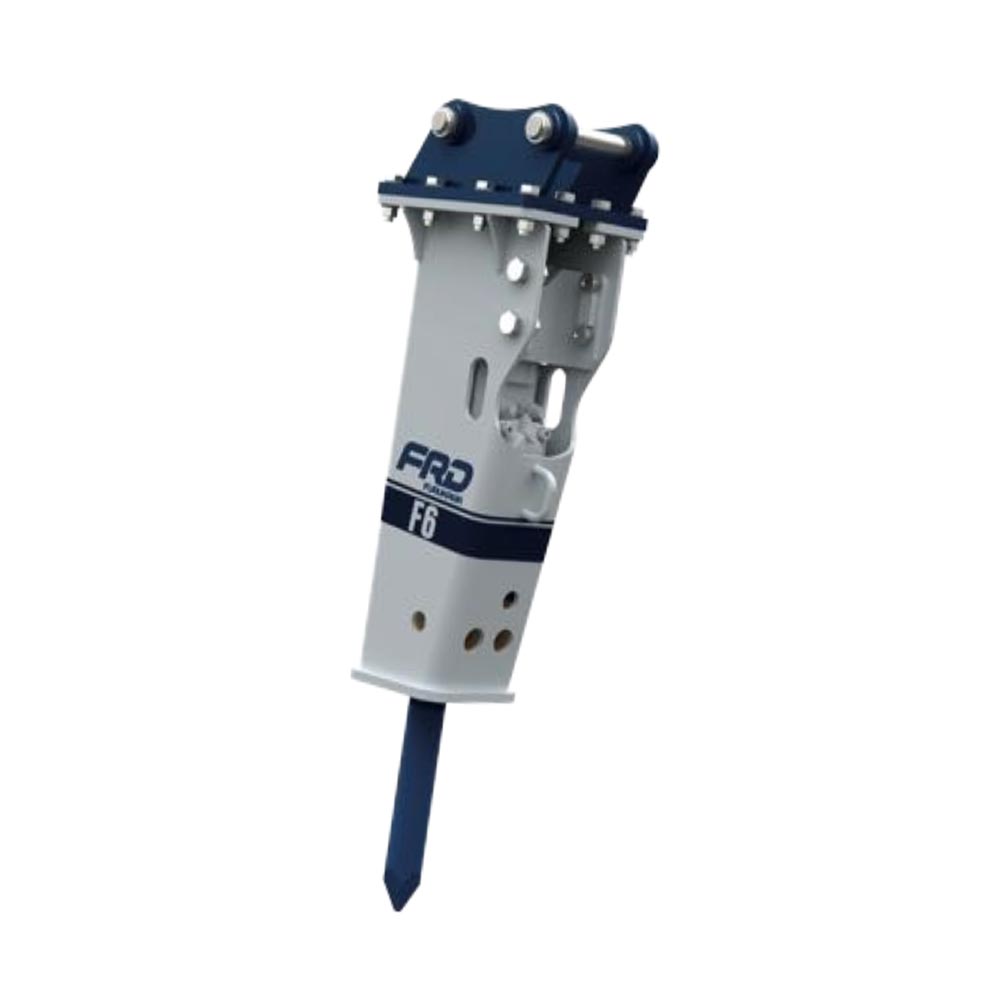 martelo hidráulico furukawa f6ln para escavadoras de 5 a 10 toneladas