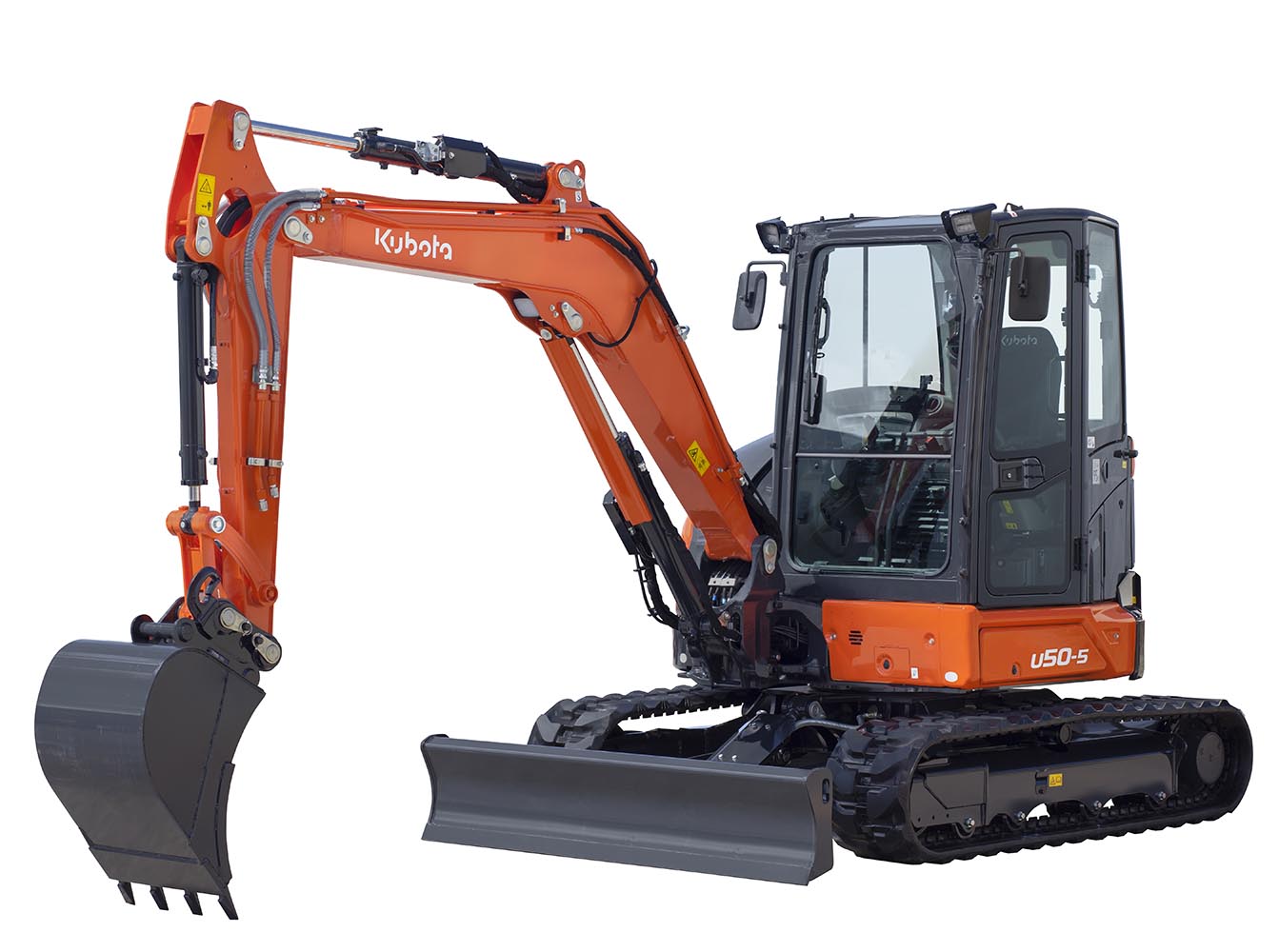 mini-escavadora Kubota u50-5 de 5 toneladas