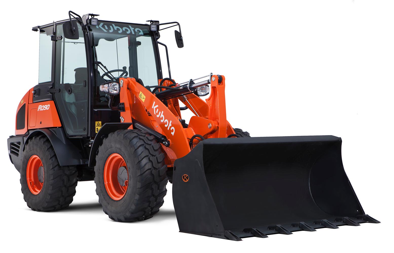 pá carregadora de rodas kubota r090