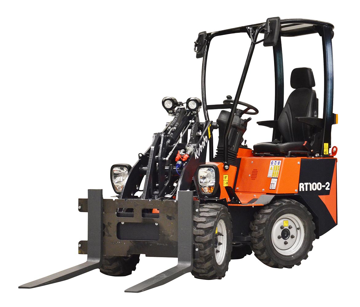 pá carregadora de rodas kubota rt100-2