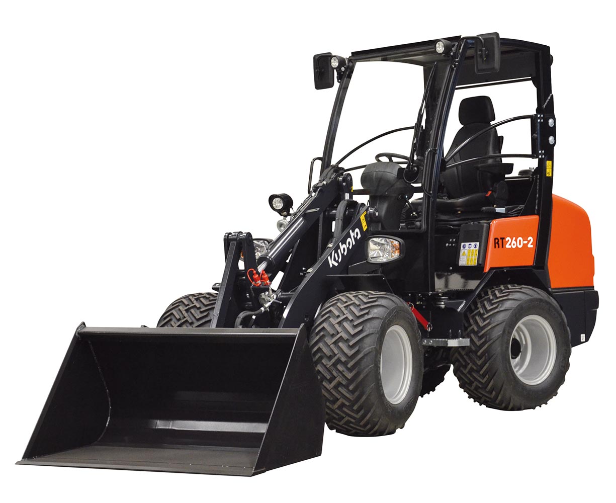 pá carregadora de rodas kubota rt260-2