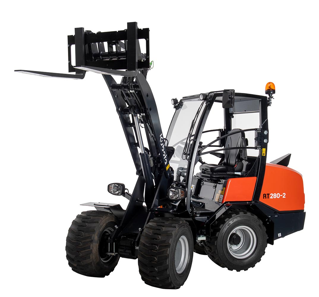 pá carregadora de rodas kubota rt280-2