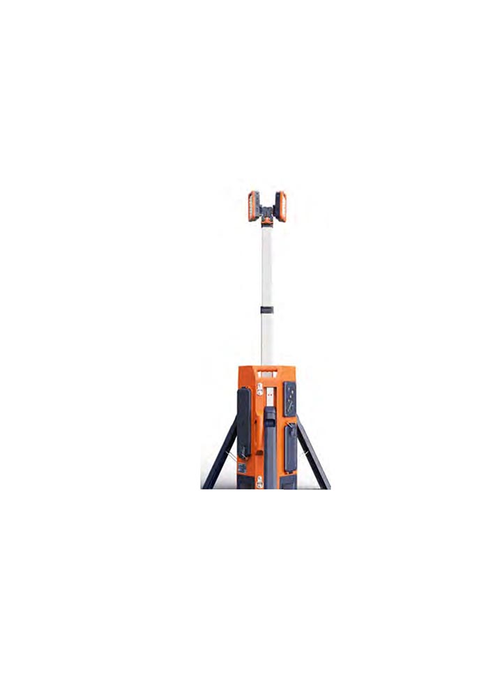torre de iluminação a bateria paclite porta-light tl225